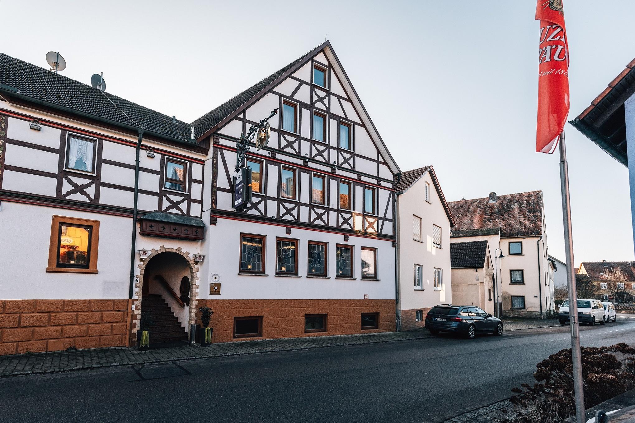 Hotel Krone Tauberrettersheim Zewnętrze zdjęcie