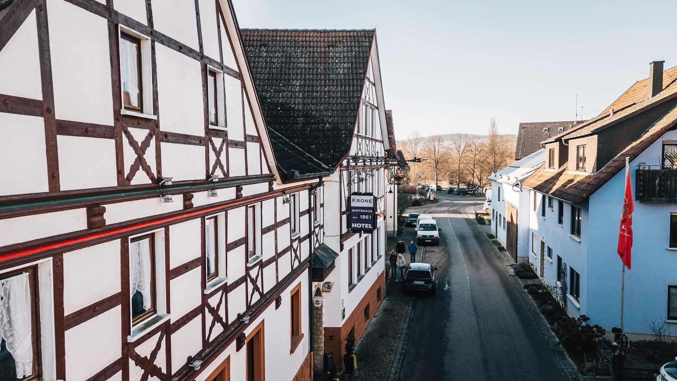 Hotel Krone Tauberrettersheim Zewnętrze zdjęcie